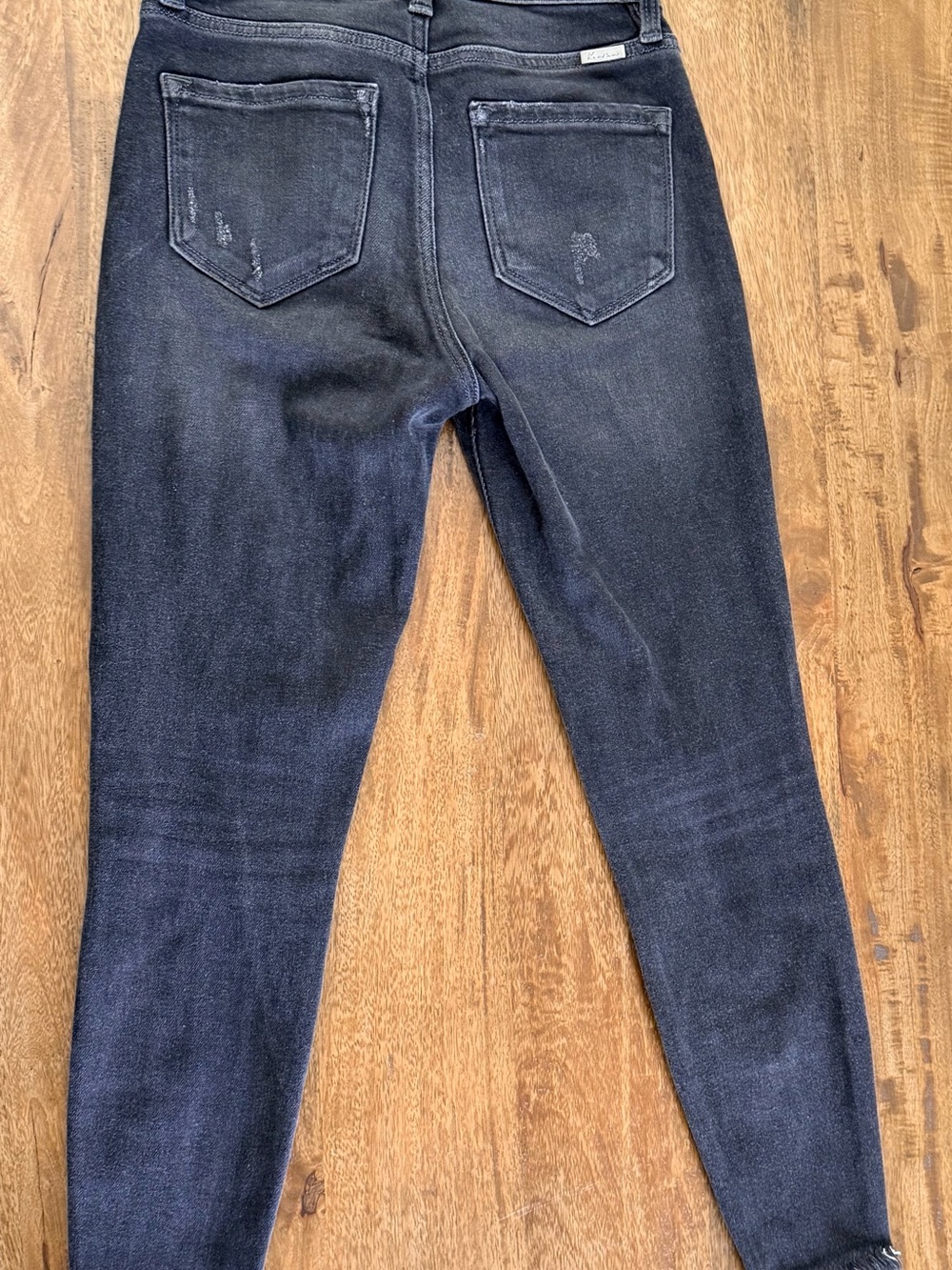 KanCan Black Distressed High-Rise Skinny Jeans - Picture 4 of 4